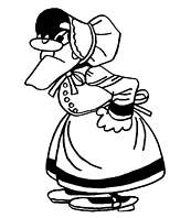 coloriage grand ma dalton